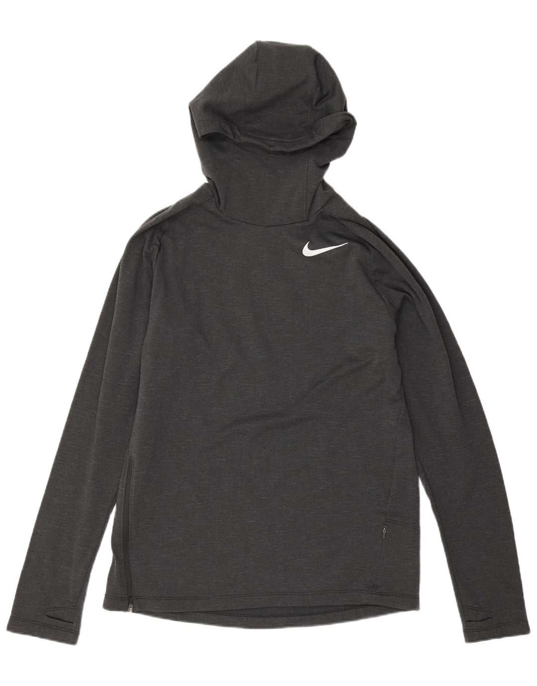 Nike Dri Fit Sweat à capuche pour homme Noir moyen Polyester