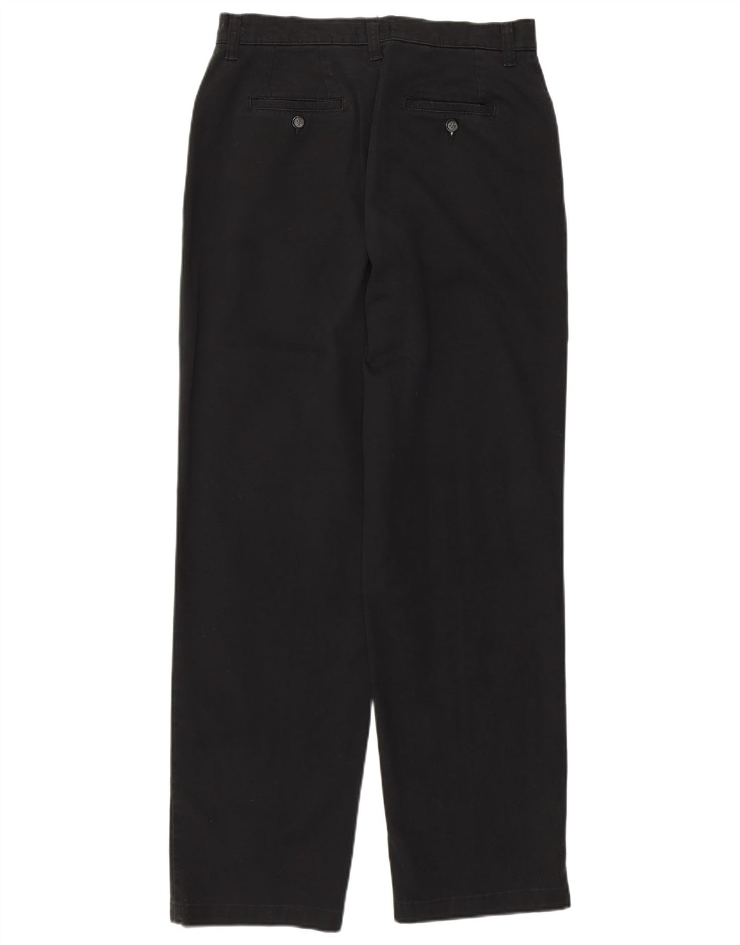 Lee Pantalon décontracté droit pour femme US 8 Medium W30 L30 Noir Coton