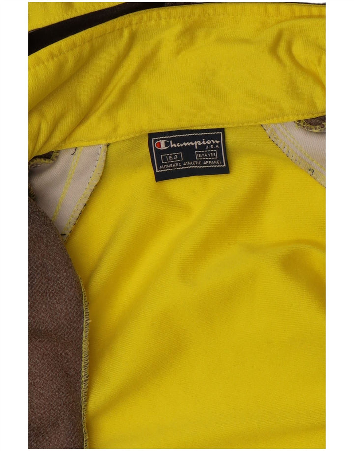 CHAMPION Veste de Survêtement Graphique Oversize Garçon 13-14 Ans Jaune