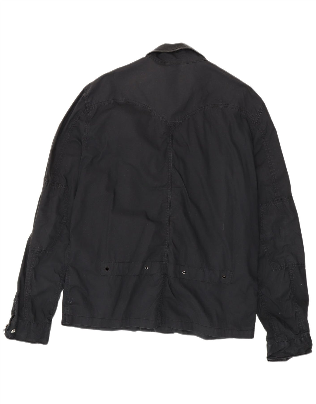 LEVI'S Veste militaire graphique pour homme UK 42 XL Noir Coton