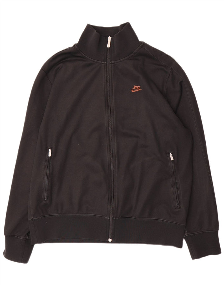 Nike Veste de survêtement pour homme UK 42/44 Large Noir Polyester