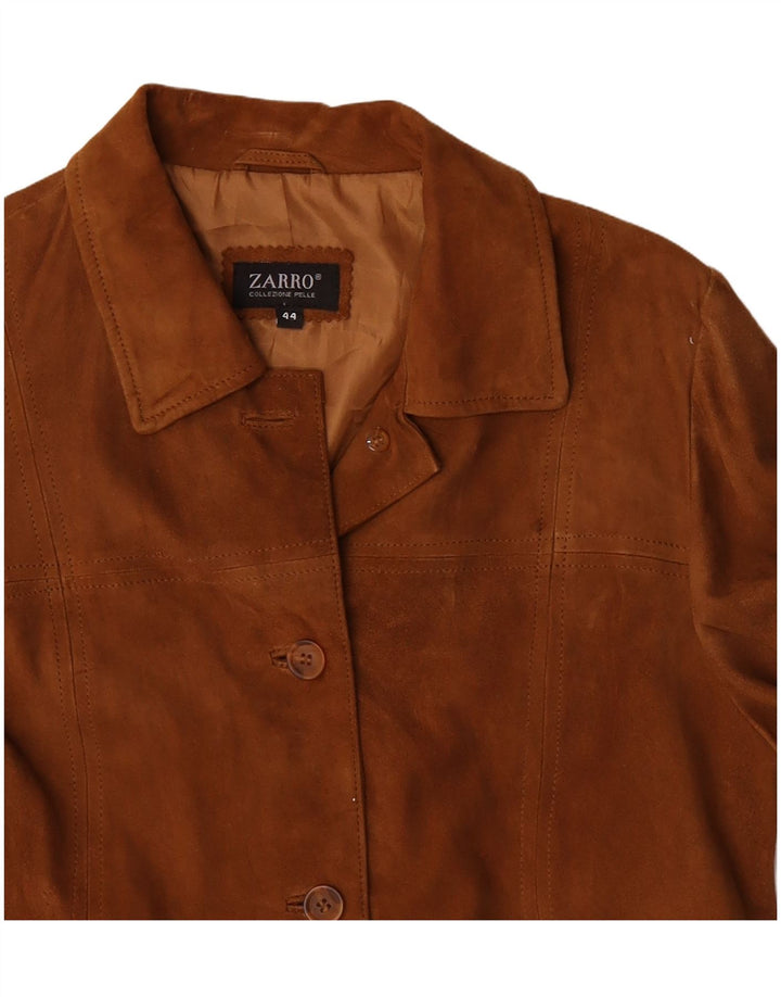 Zarro Veste En Daim Femme IT 44 Cuir Marron Moyen