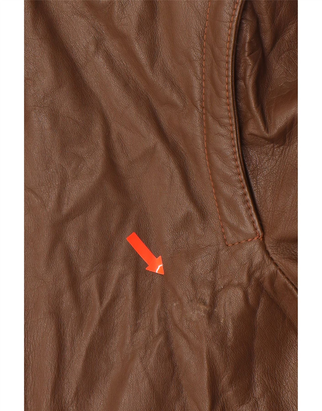 VINTAGE Veste en cuir homme IT 52 XL Marron