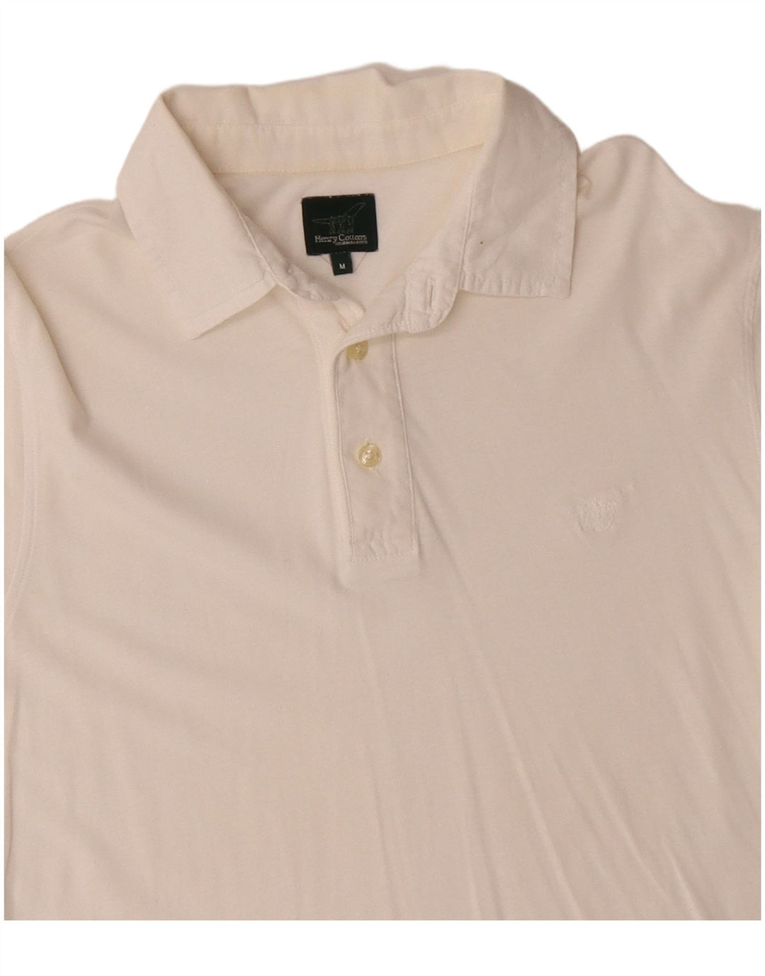 Henry Cottons Chemise pull pour homme UK 14 Medium Blanc