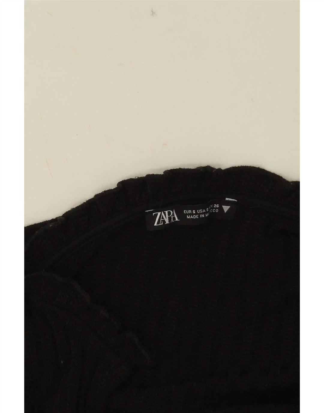 Zara Robe pull pour femme UK 10 Small Noir