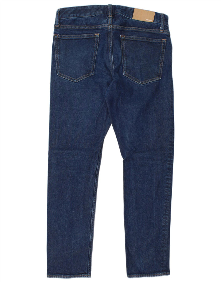 BONOBOS Jean Slim Coupe Ajustée Femme W30 L27 Bleu
