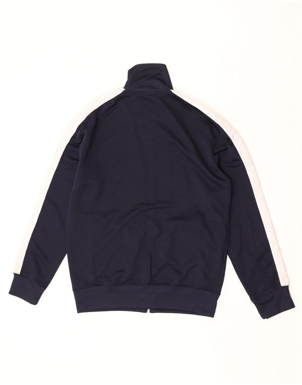 Zara Hommes Survêtement Top Veste Petit Bleu Marine Colorblock Polyester