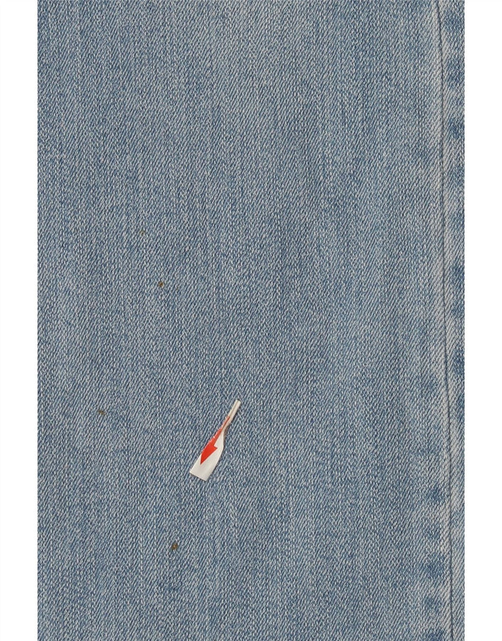 Trussardi Jean Droit W29 L31 Bleu Coton Femme