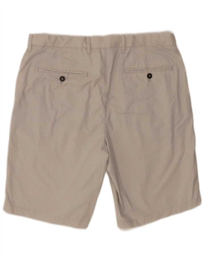 Marks & Spencer Short Chino Homme W34 Grand Coton Beige