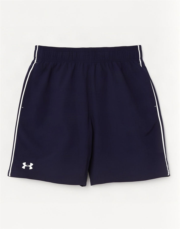 Under Armour Short de Sport Homme Grand Bleu Marine Polyester