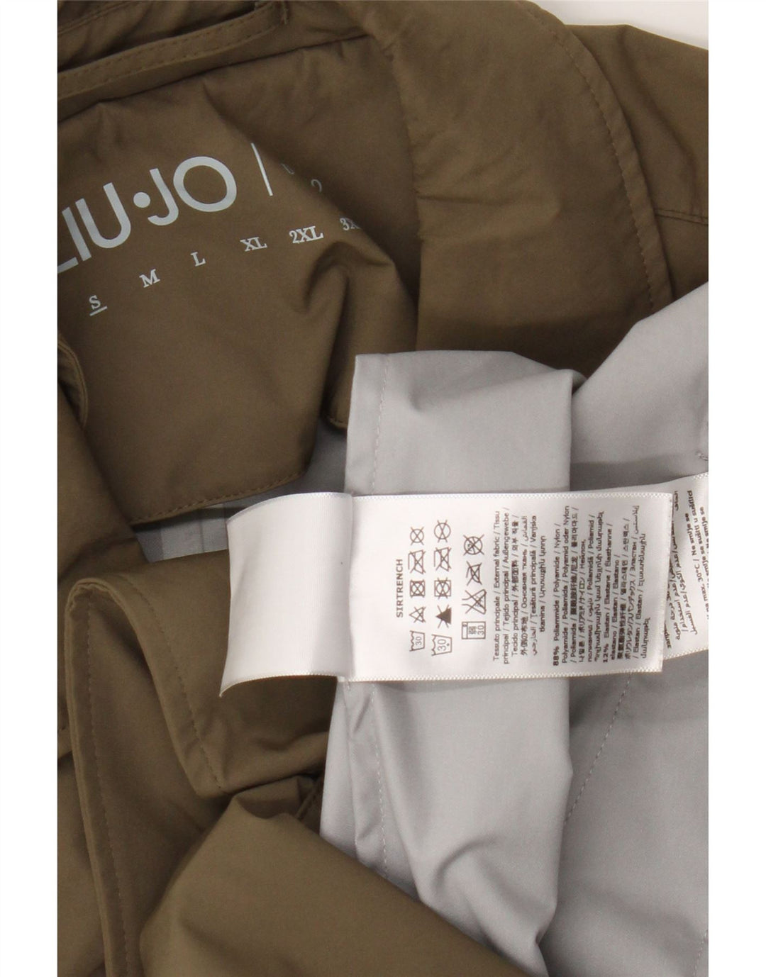 Liu Jo Trench-Coat Homme UK 36 Petit Kaki Polyamide