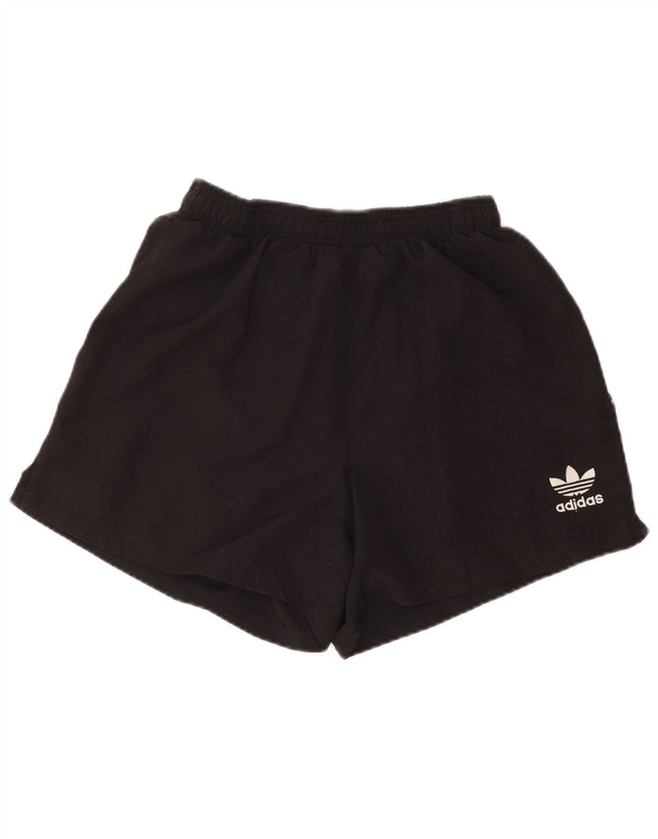 Adidas Short de sport pour homme en polyester noir moyen
