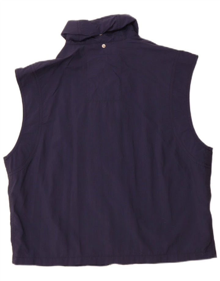 IVY OXFORD Gilet Homme IT 52 XL Bleu Marine Nylon