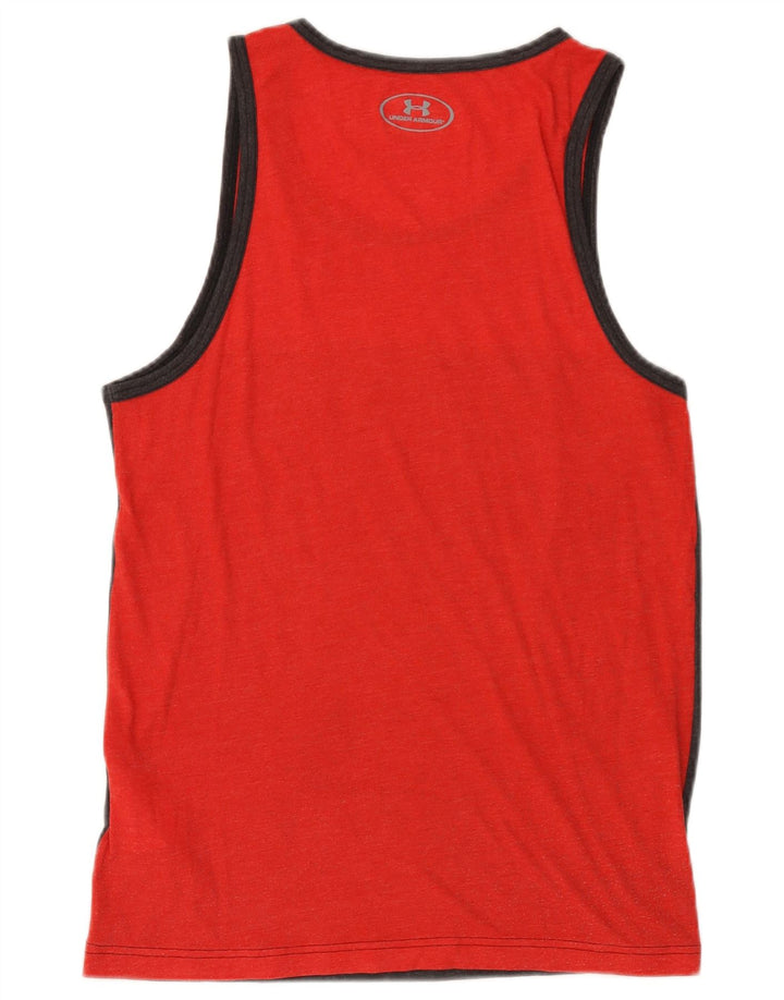 Under Armour Débardeur Heat Gear Homme Rouge Small Colorblock