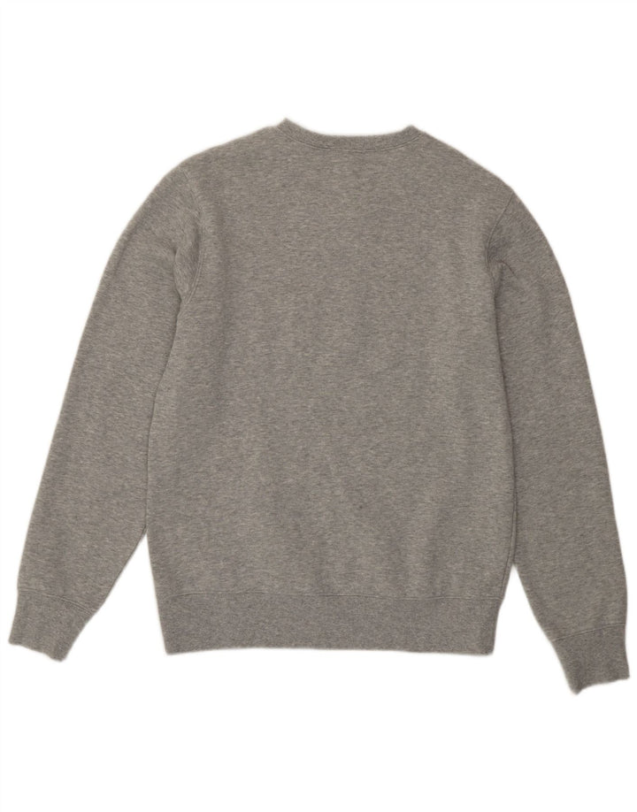 New Balance Sweat-Shirt Homme Gris Moyen Coton