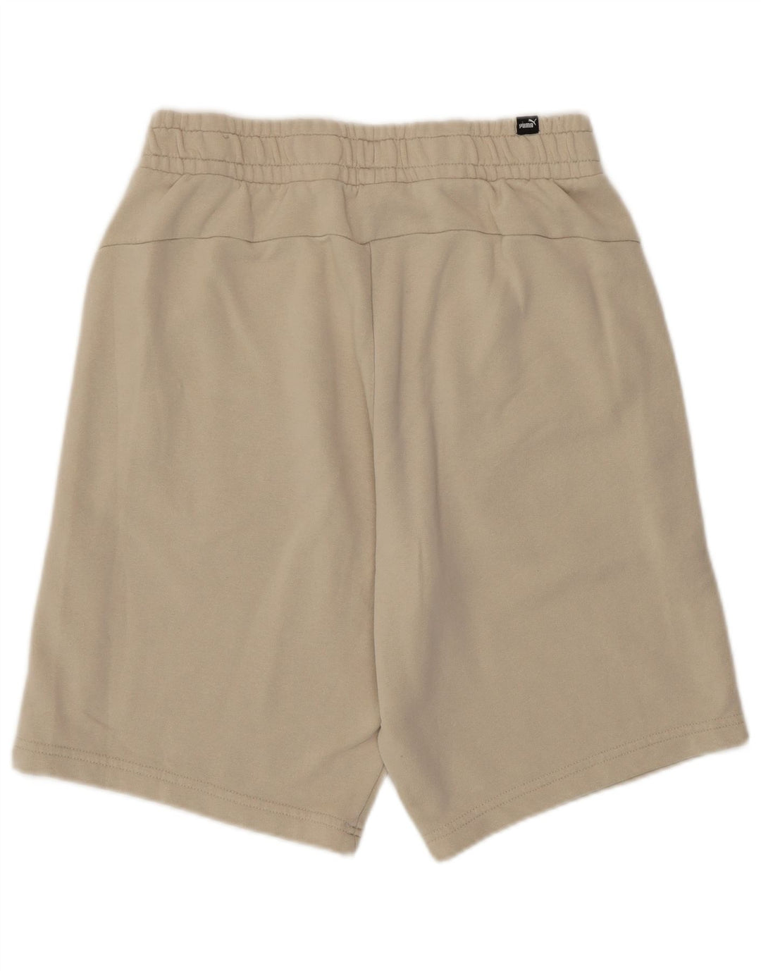 Puma Short de Sport Homme Beige Moyen Coton