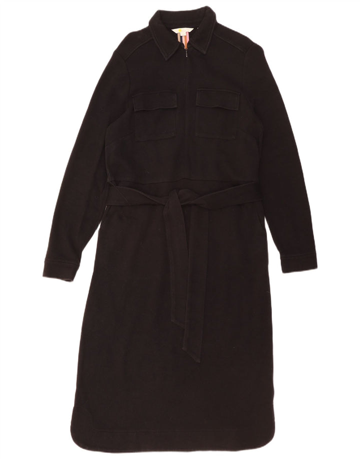 BODEN Femme Robe Pull UK 44 Moyen Noir Coton