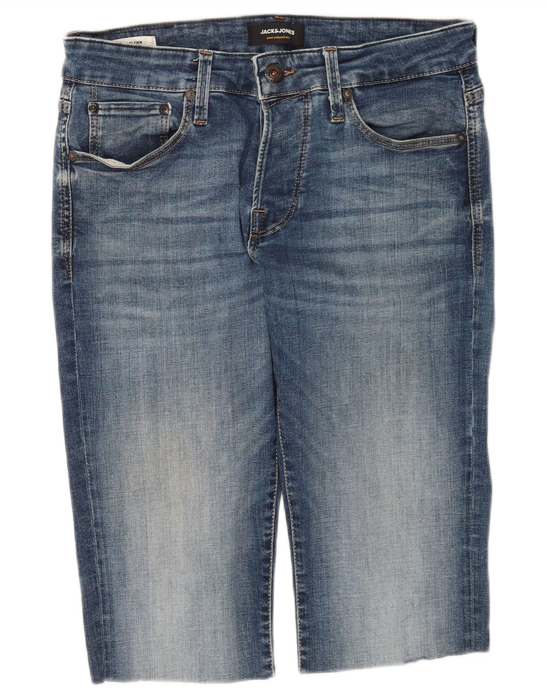 Jack & Jones Short en Jean W31 Homme Bleu Moyen Coton