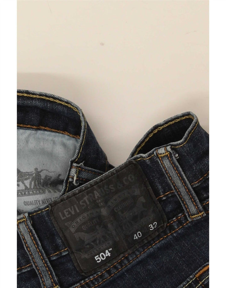 Levi's Jean Droit 504 Homme W40 L32 Bleu Marine