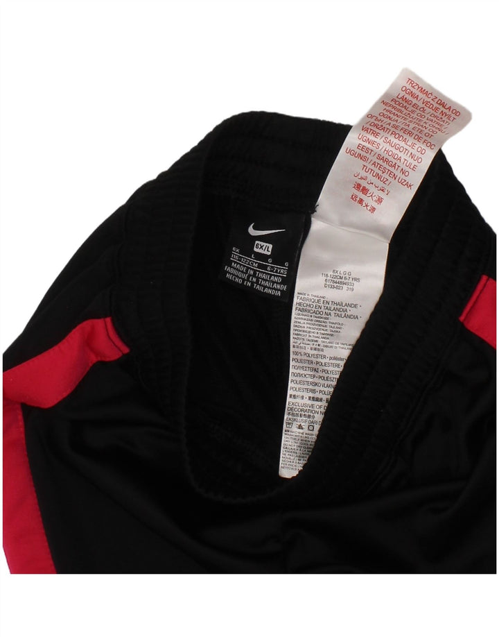 NIKE Pantalon de survêtement pour fille 6-7 ans Large Noir Colourblock