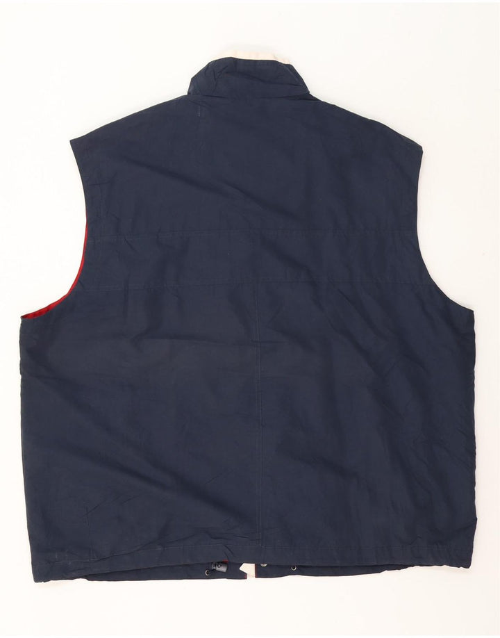 Wampum Gilet Homme UK 48 5XL Bleu Marine Polyester