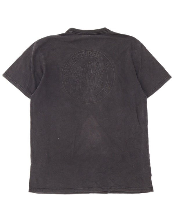 Santa Cruz T-Shirt Graphique Homme Top XL Gris Coton