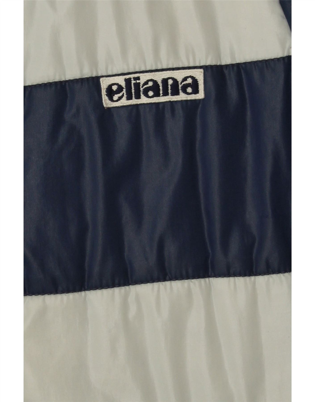 Eliana Veste matelassée pour homme UK 40 Large Bleu marine rayé