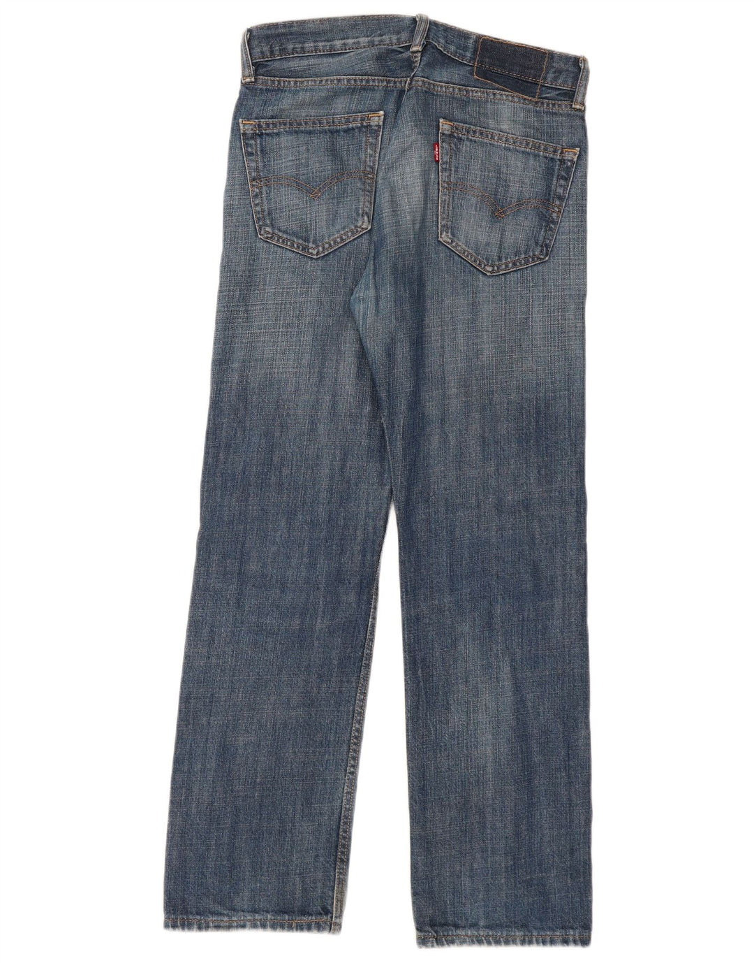 Levi's Jean Droit Femme W30 L30 Bleu Marine Coton