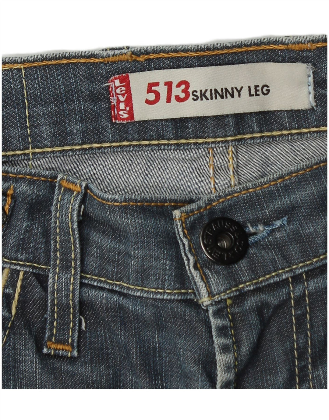 LEVI'S Jean Skinny 513 Femme W32 L35 Bleu