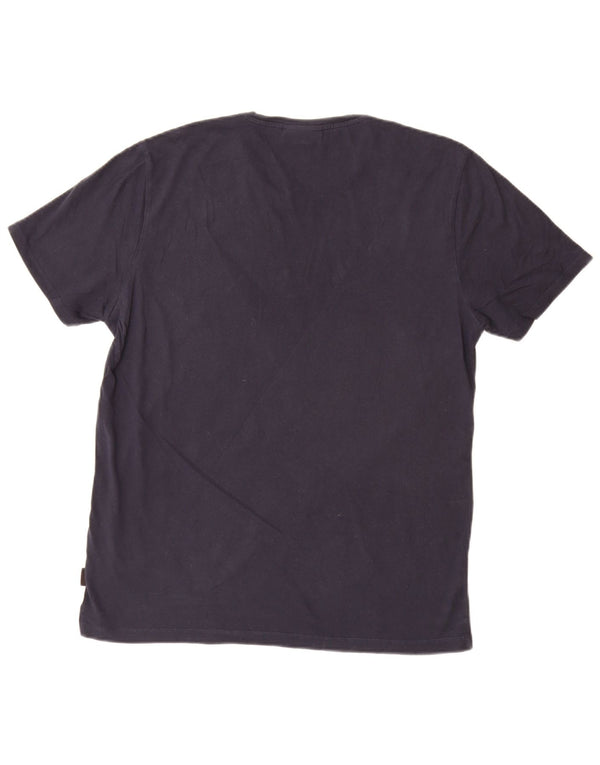 CALVIN KLEIN T-Shirt Graphique Homme Grand Bleu Marine