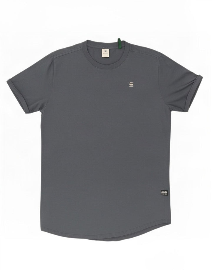 G-Star Homme T-Shirt Top Large Gris Coton