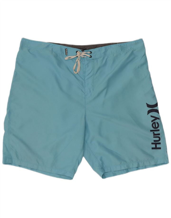 Hurley Short de Bain Graphique Homme XL Bleu