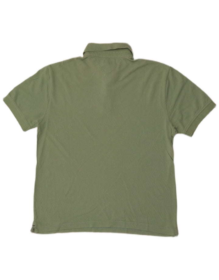 Tommy Hilfiger Polo Homme Vert Moyen