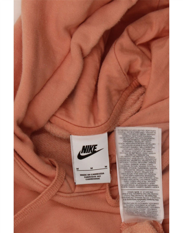 NIKE Pull à capuche pour homme en coton orange moyen