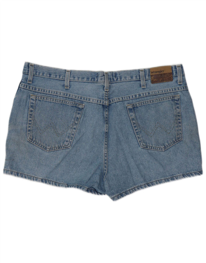 Wrangler Womens Denim Hot Pants W42 3XL Bleu Coton