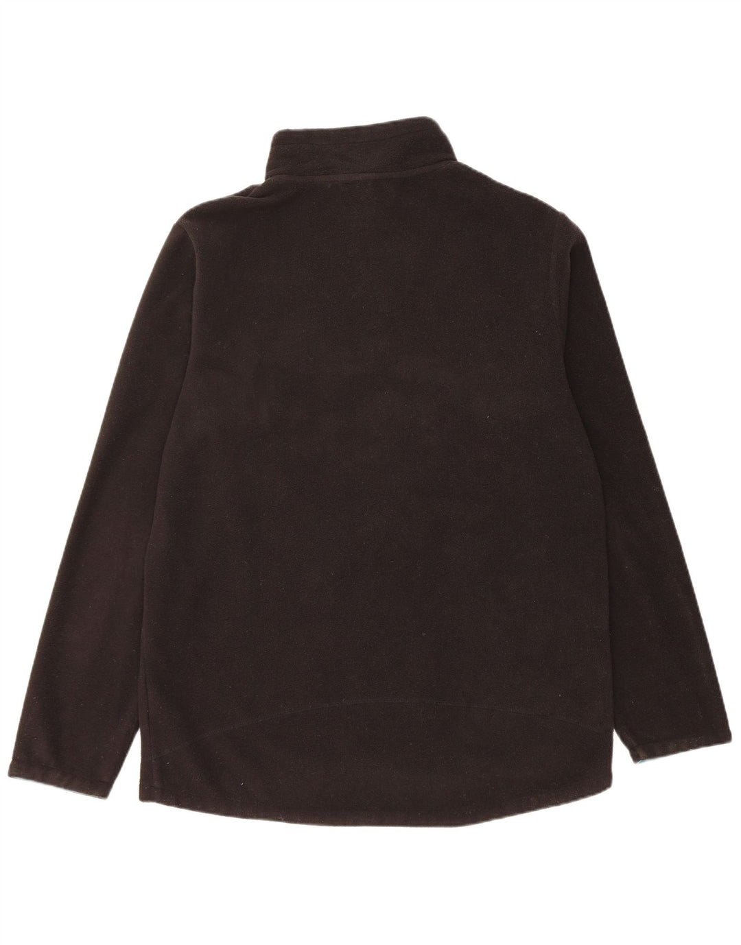 Weird Fish Pull polaire à col zippé pour homme Noir moyen Polyester