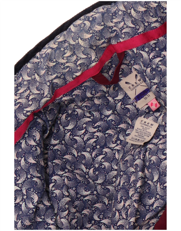 CREW CLOTHING Veste matelassée fille 10-11 ans Bordeaux Polyester