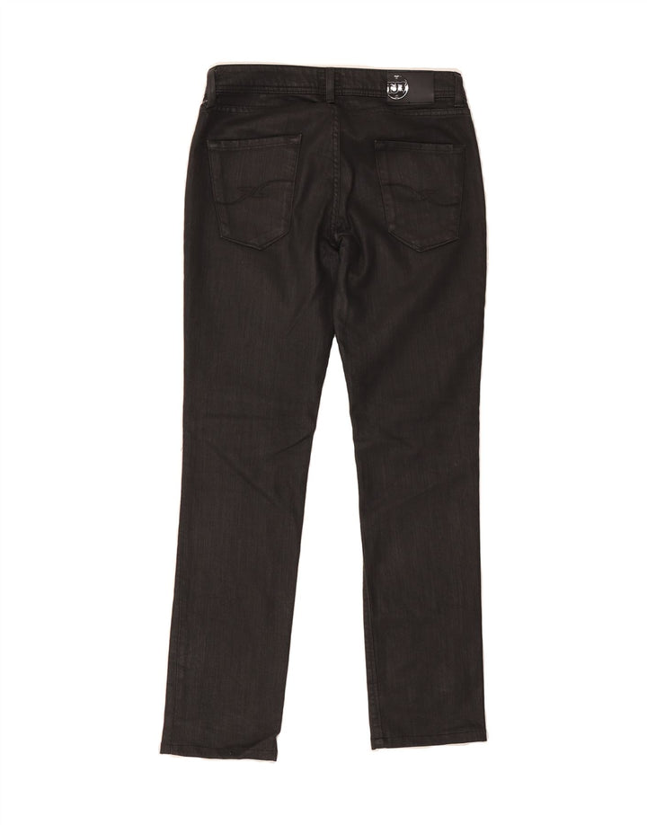 TRUSSARDI Womens Slim Jeans W27 L30 Black Cotton Vintage Trussardi and Second-Hand Trussardi from Messina Hembry 