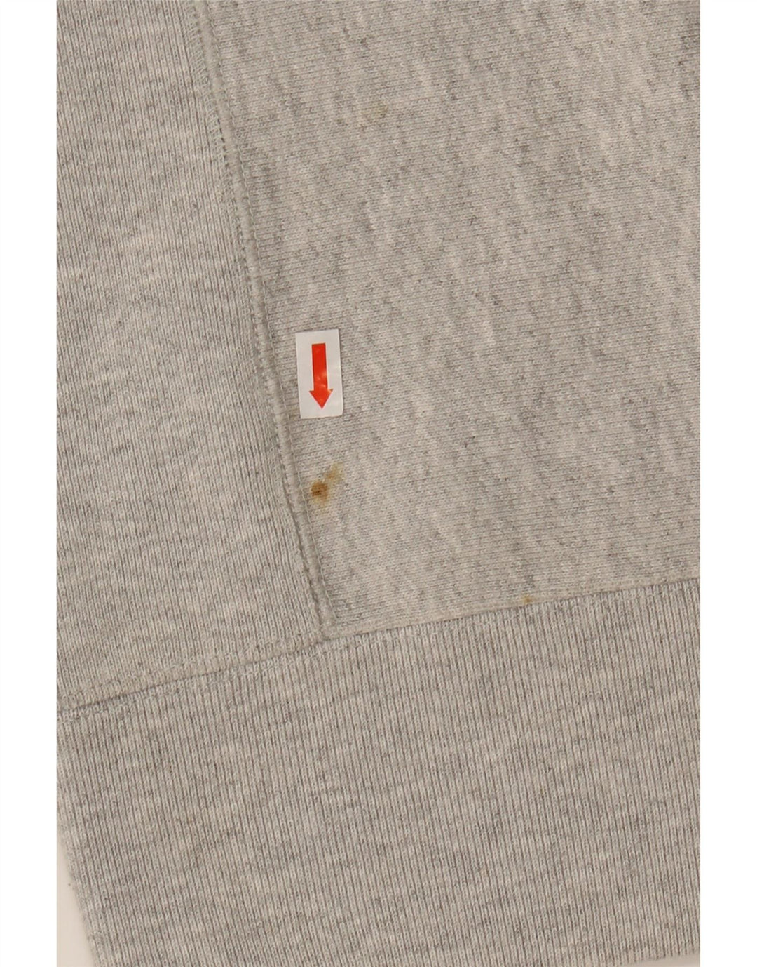 CHAMPION Womens Reverse Weave Sweatshirt Jumper UK 14 Medium Grey Cotton