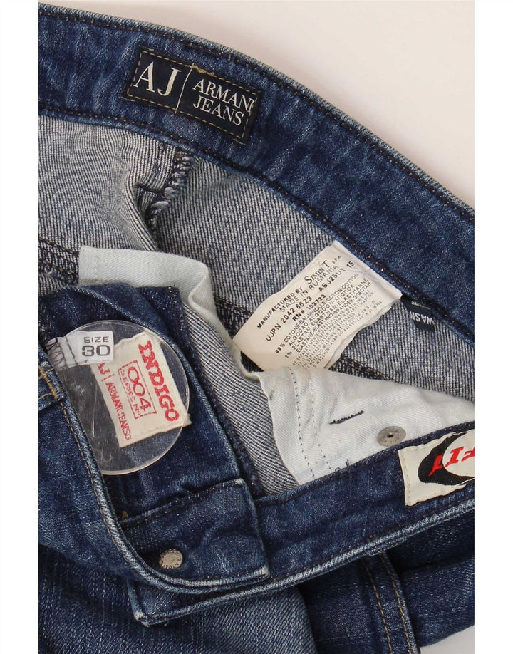 Armani Jeans Bootcut Femme W30 L28 Bleu Coton