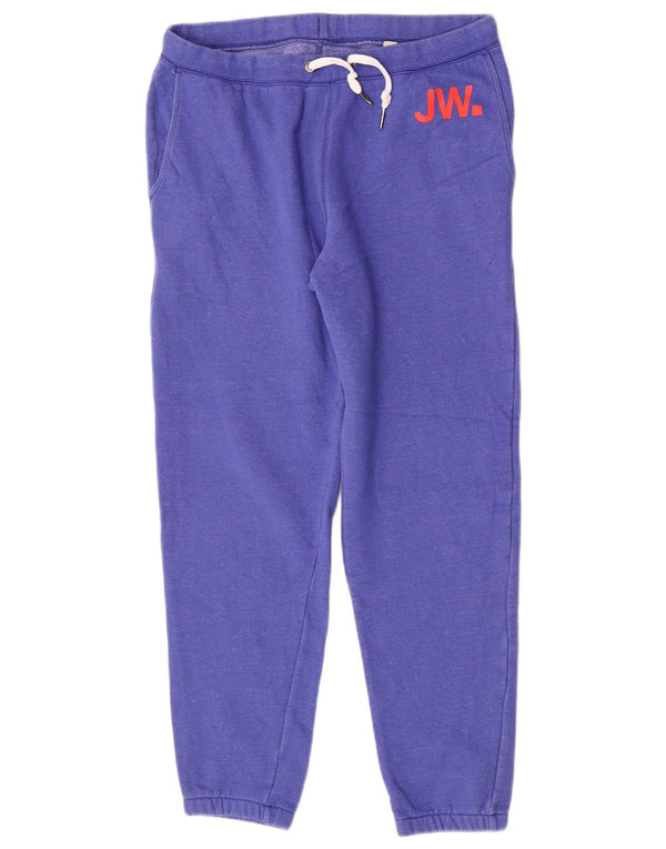 Jack Wills Pantalon de survêtement pour femme Joggers UK 44 Bleu moyen Coton