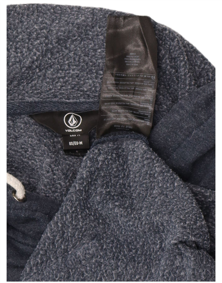 VOLCOM Pull à capuche graphique homme en coton bleu marine moyen