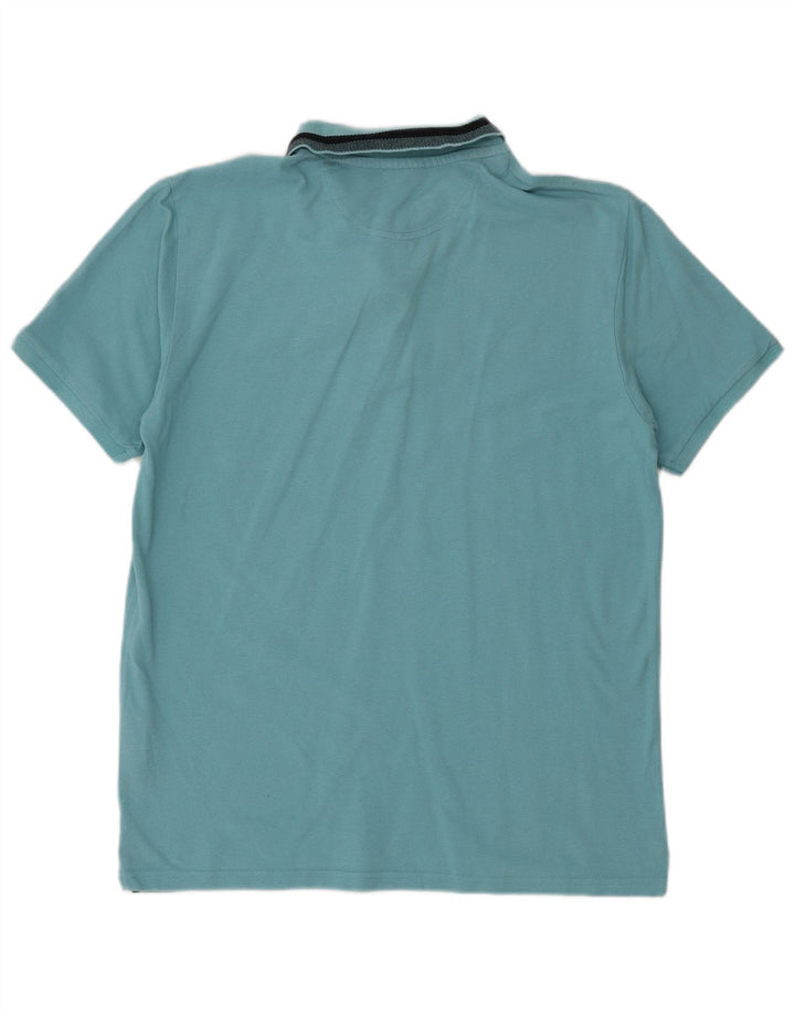 CHAMPION Polo Homme Grand Bleu Coton