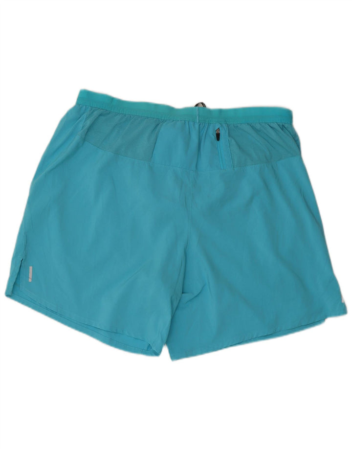 Nike Short de sport Dri Fit pour homme XL Bleu Polyester