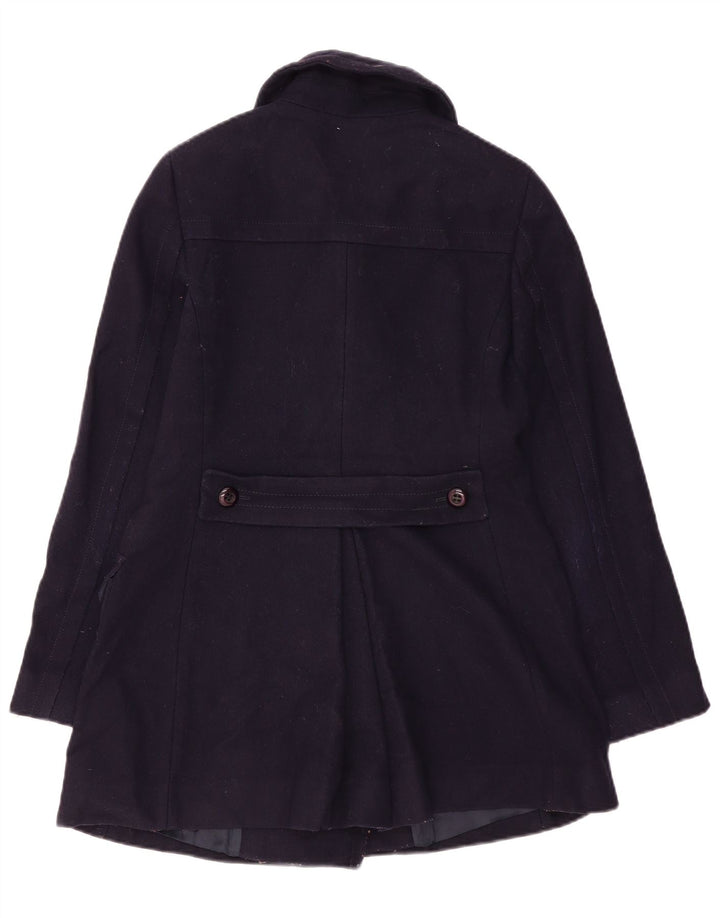 Hobbs Manteau croisé pour femme UK 10 Small Bleu marine