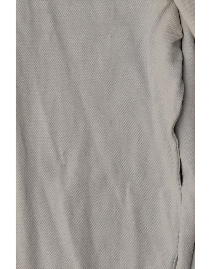 KAPPA Polo à Manches Longues Homme Bleu Moyen Coton