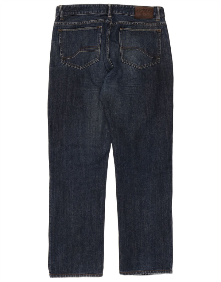 Fat Face Jean droit homme W34 L30 bleu coton
