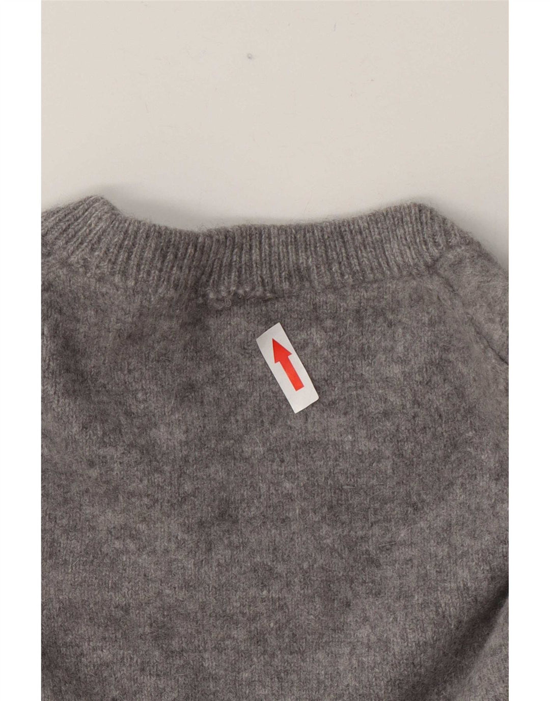 Marks & Spencer Pull Col Rond Homme Gris Moyen Laine