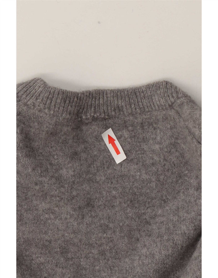 Marks & Spencer Pull Col Rond Homme Gris Moyen Laine