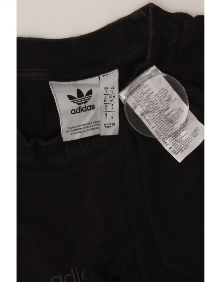 Adidas T-Shirt Homme Haut Petit Coton Noir
